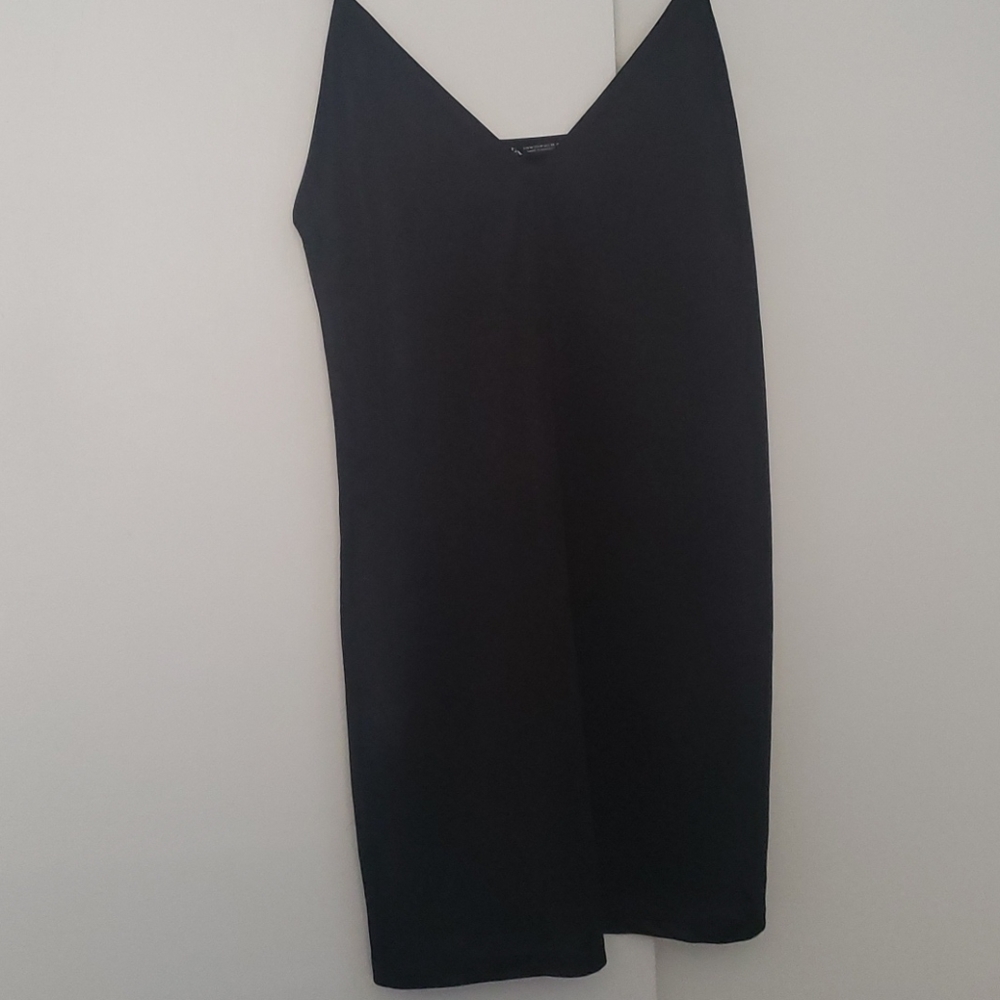 Zara Black Slip Dress